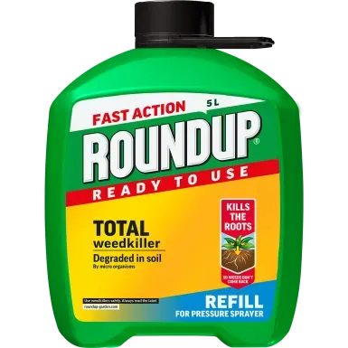 ROUNDUP FAST ACTION PUMP'N GO READY TO USE WEEDKILLER REFILL 5L