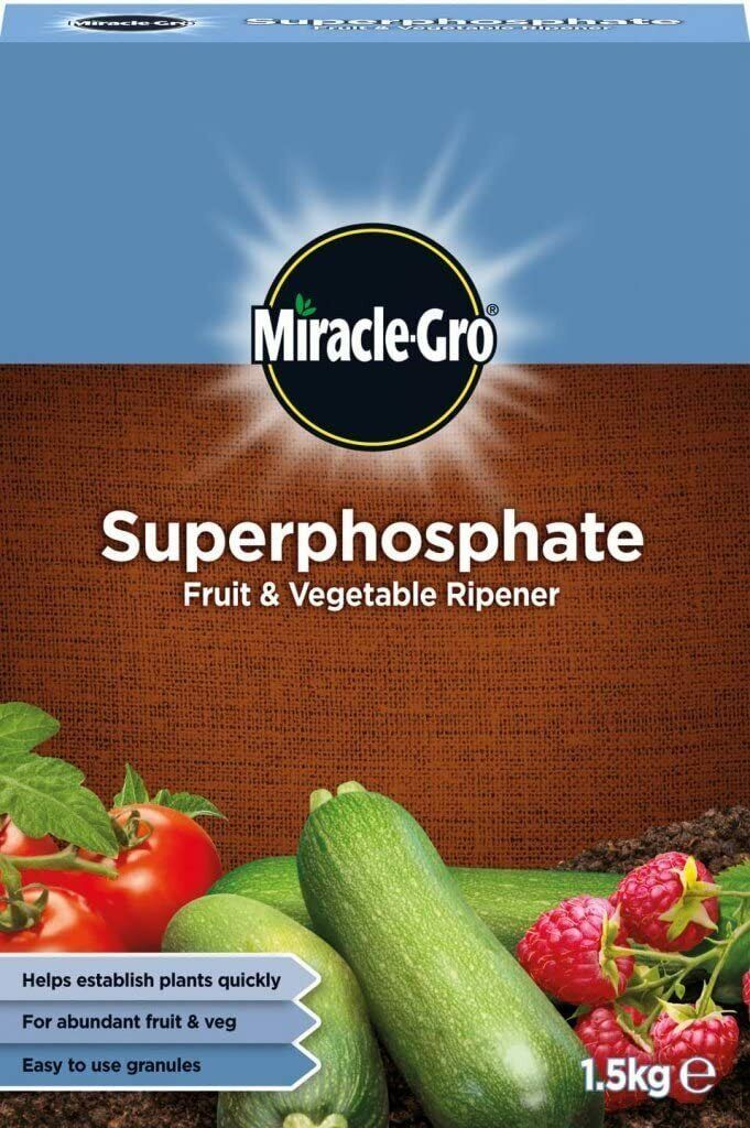 MIRACLE-GRO SUPERPHOSATE FRUIT & VEG RIPENER 1.5KG