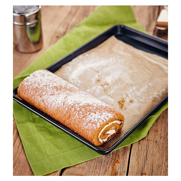 STELLAR BAKEWARE 33x23x2CM SWISS ROLL TIN NON-STICK