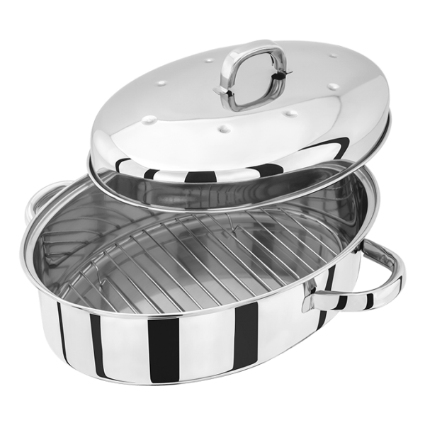 JUDGE 32CM STAINLESS STEEL OVAL ROASTER