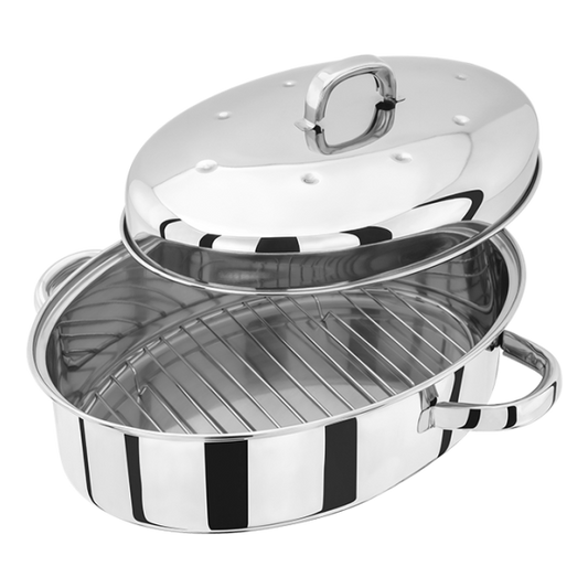 JUDGE 32CM STAINLESS STEEL OVAL ROASTER