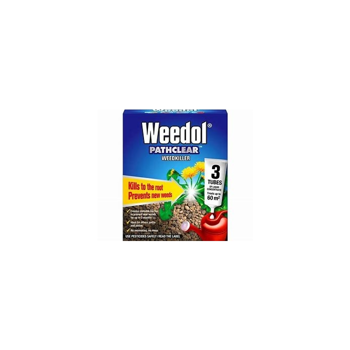 WEEDOL PATHCLEAR 3 WEEDKILLER (LIQUID CONCENTRATE 3 TUBES)