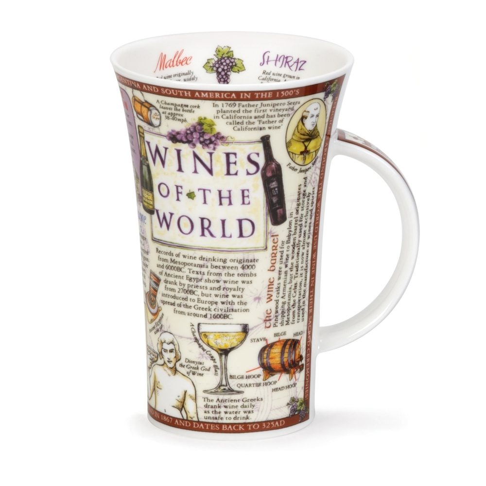 DUNOON GLENCOE WINES OF THE WORLD MUG