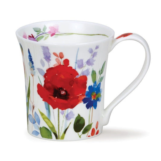 DUNOON JURA WILD GARDEN POPPY MUG