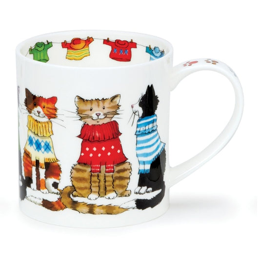 DUNOON ORKNEY TRENDSETTERS CAT MUG