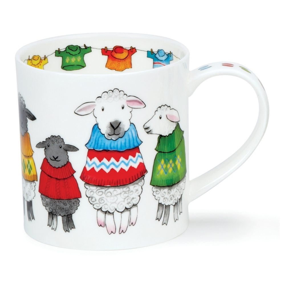 DUNOON ORKNEY TRENDSETTERS SHEEP MUG