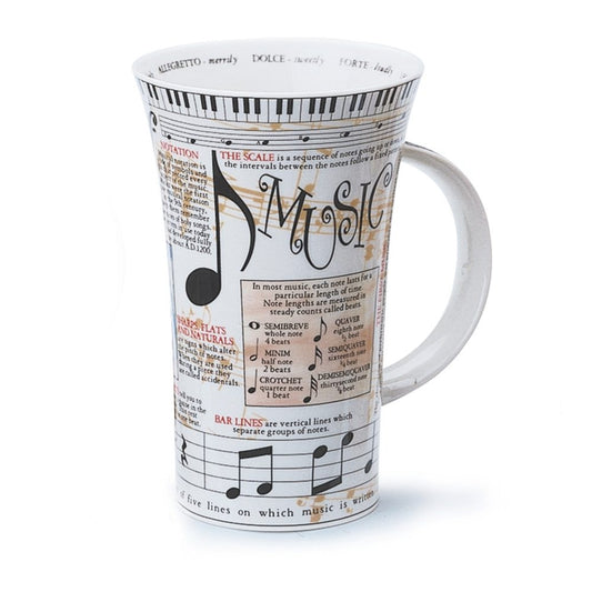 DUNOON GLENCOE MUSIC MUG