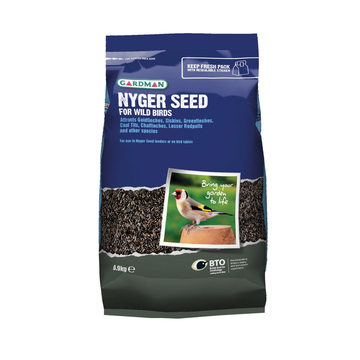 GARDMAN NYGER SEED 0.9KG