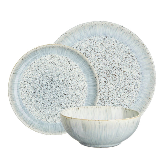 DENBY HALO SPECKLE 12 PIECE COUPE SET