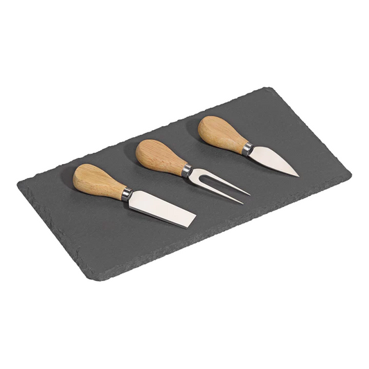 TALA SLATE CHEESE BOARD SET, 30*16CM APPROX