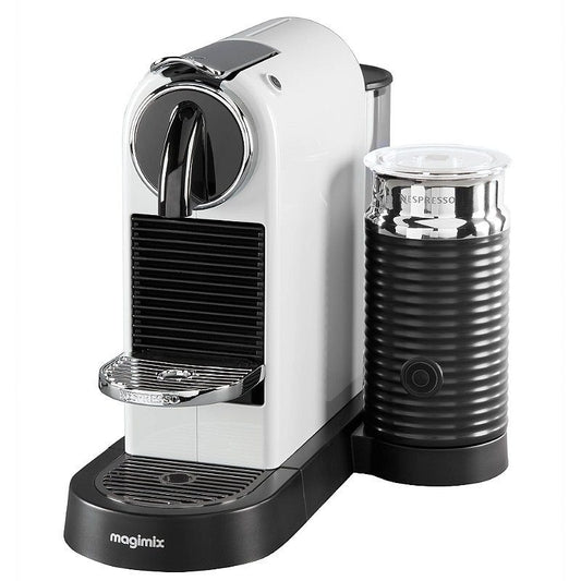 NESPRESSO CITIZ & MILK COFFEE MAKER - WHITE