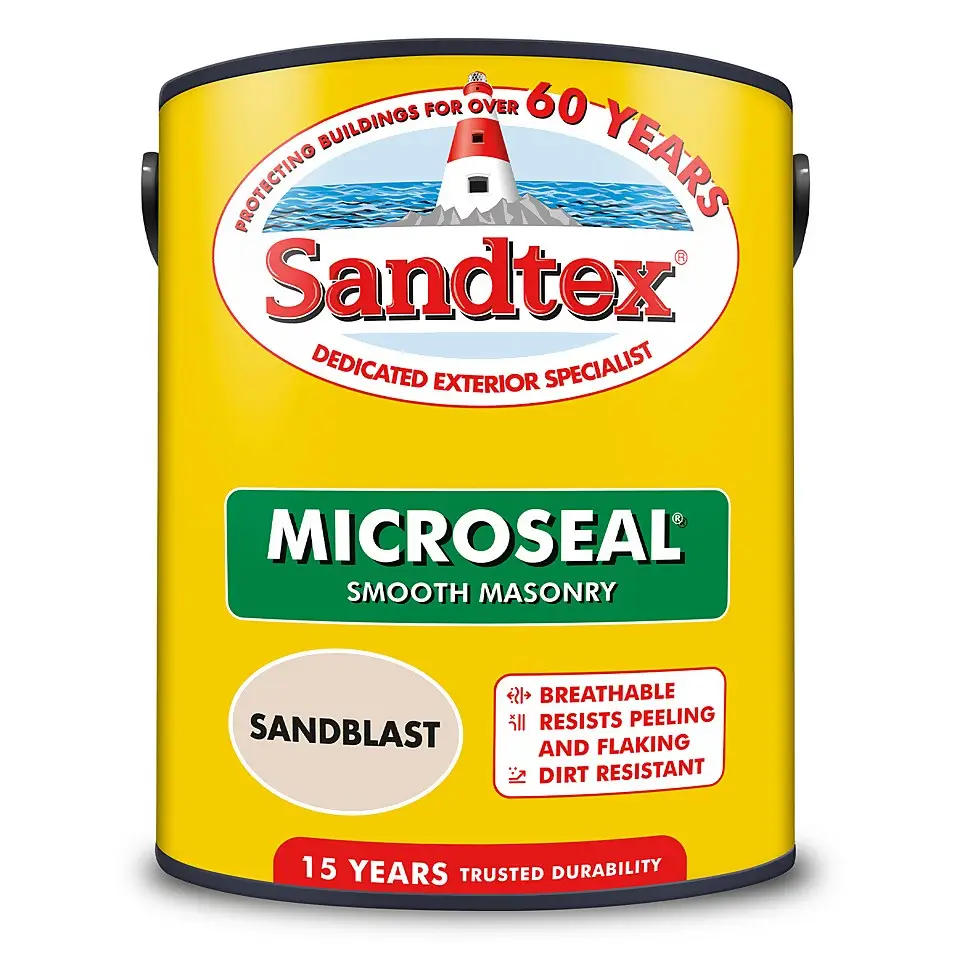 SANDTEX MASONRY PAINT 5L - SANDBLAST