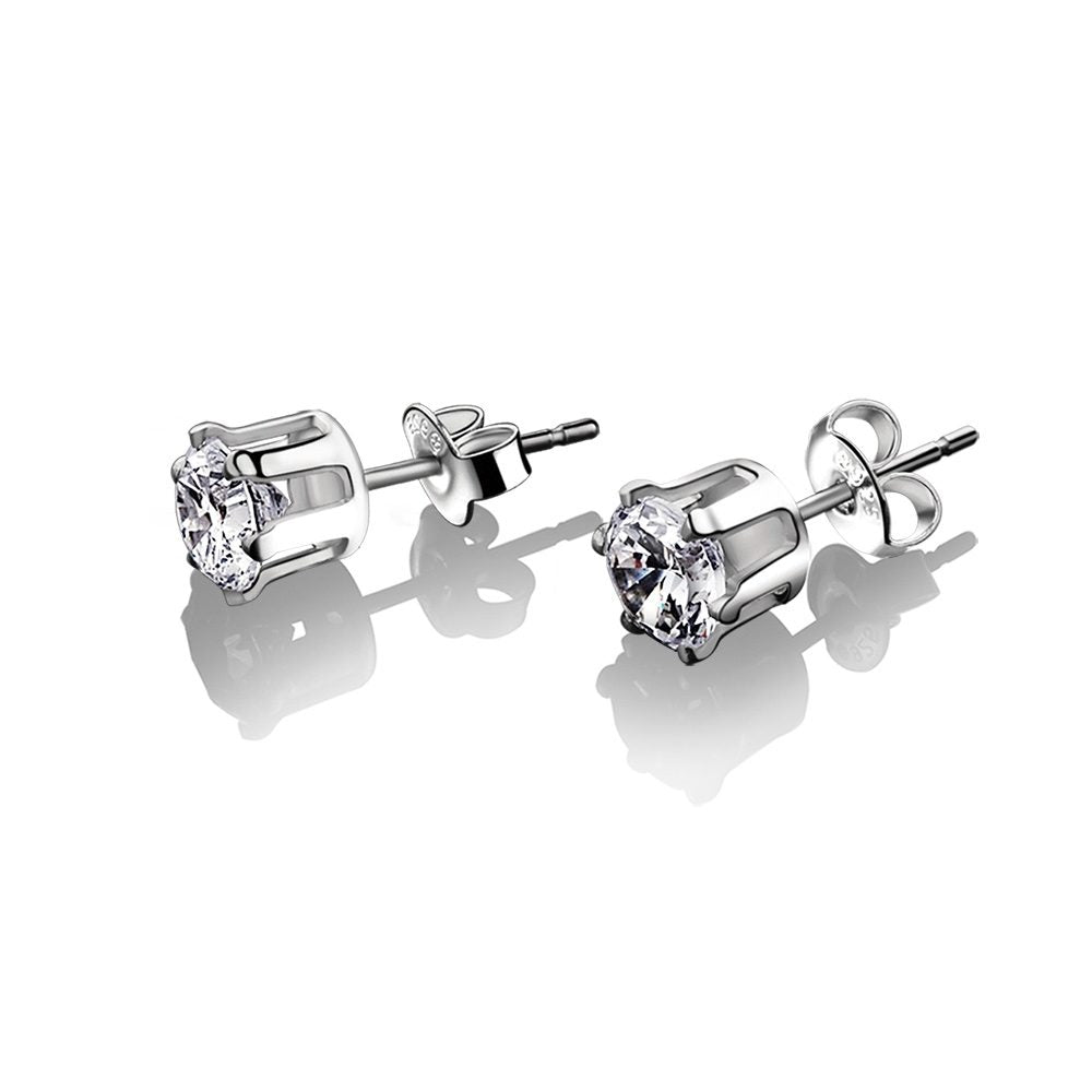 NEWBRIDGE STUD EARRINGS CLEAR