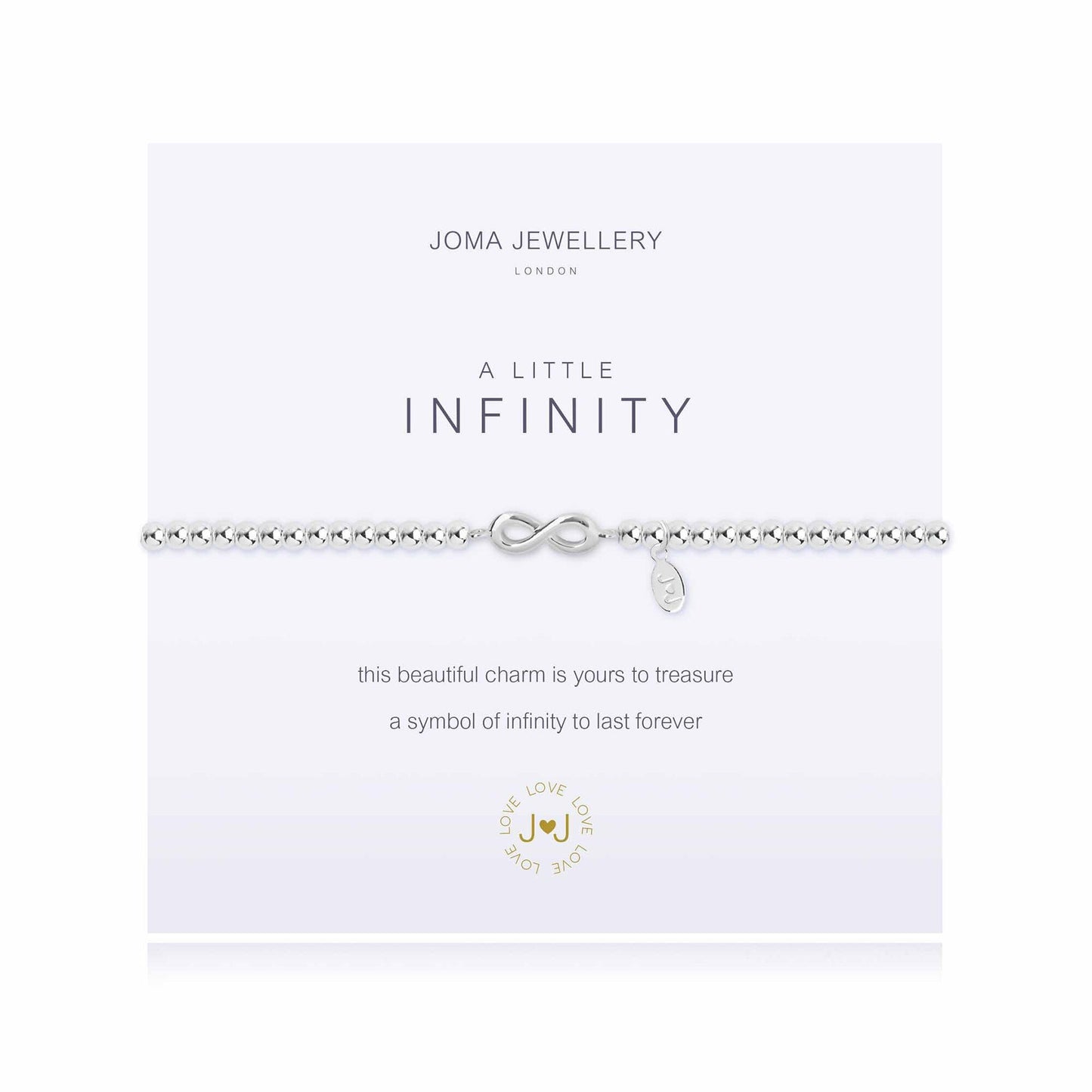 JOMA A LITTLE INFINITY BRACELET