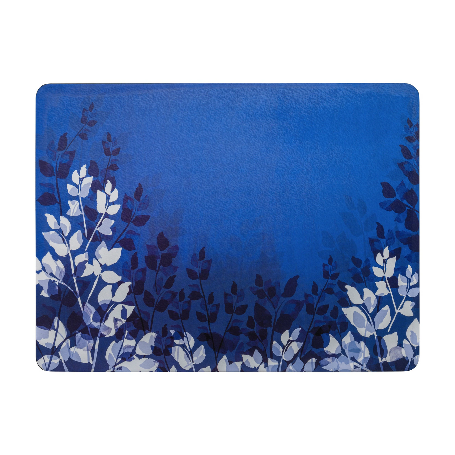 DENBY COLOURS BLUE FOLIAGE PLACEMATS SET OF 6