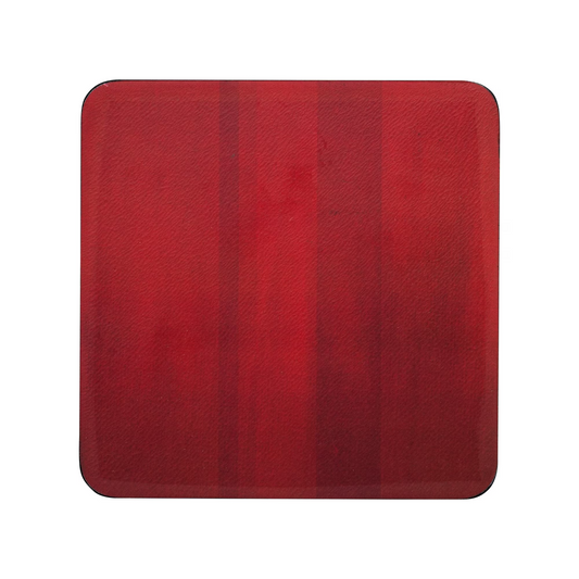 DENBY COLOURS RED COASTERS SET OF 6