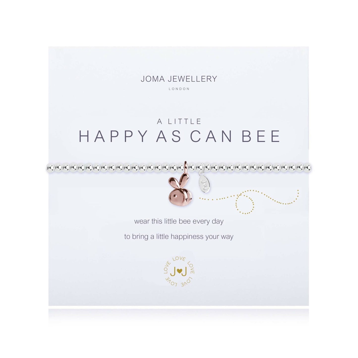 JOMA A LITTLE HAPPY AS CAN BEE BRACELET