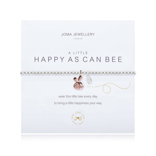 JOMA A LITTLE HAPPY AS CAN BEE BRACELET