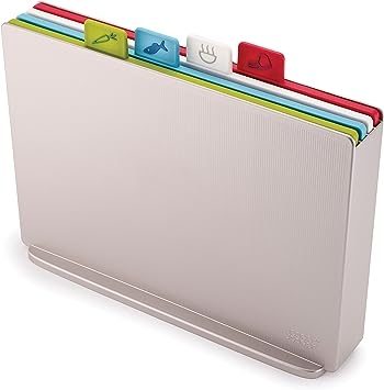 JOSEPH JOSEPH INDEX CHOPPING BOARDS - SILVER