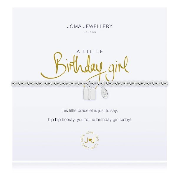 JOMA A LITTLE BIRTHDAY GIRL-SILVER BRACELET