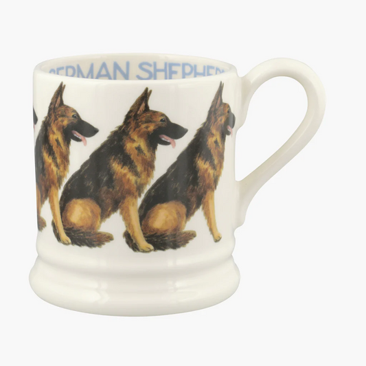 EMMA BRIDGEWATER GERMAN SHEPHERD 1/2 PINT MUG