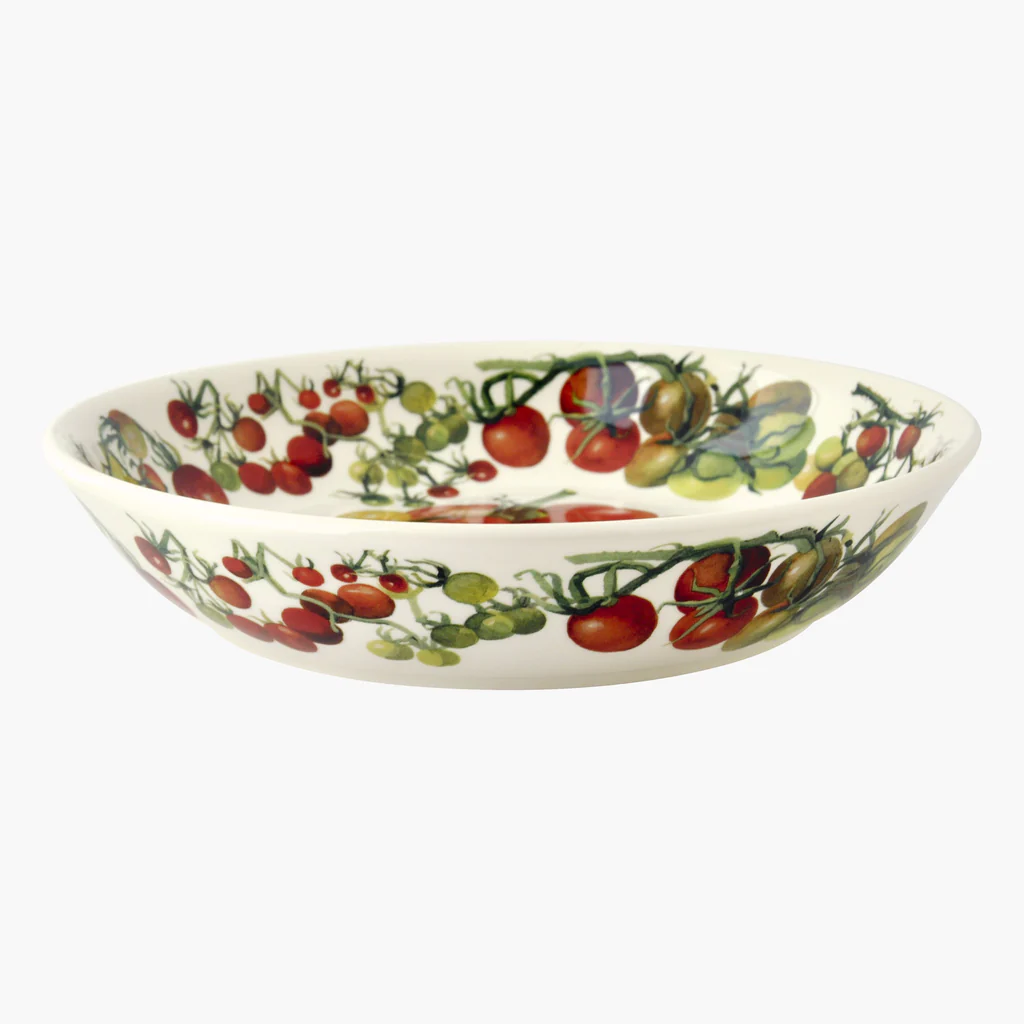 EMMA BRIDGEWATER VEGETABLE GARDEN TOMATOES MEDIUM PASTA BOWL