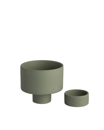 STOREFACTORY LIVARD-GREEN CANDLESTICK