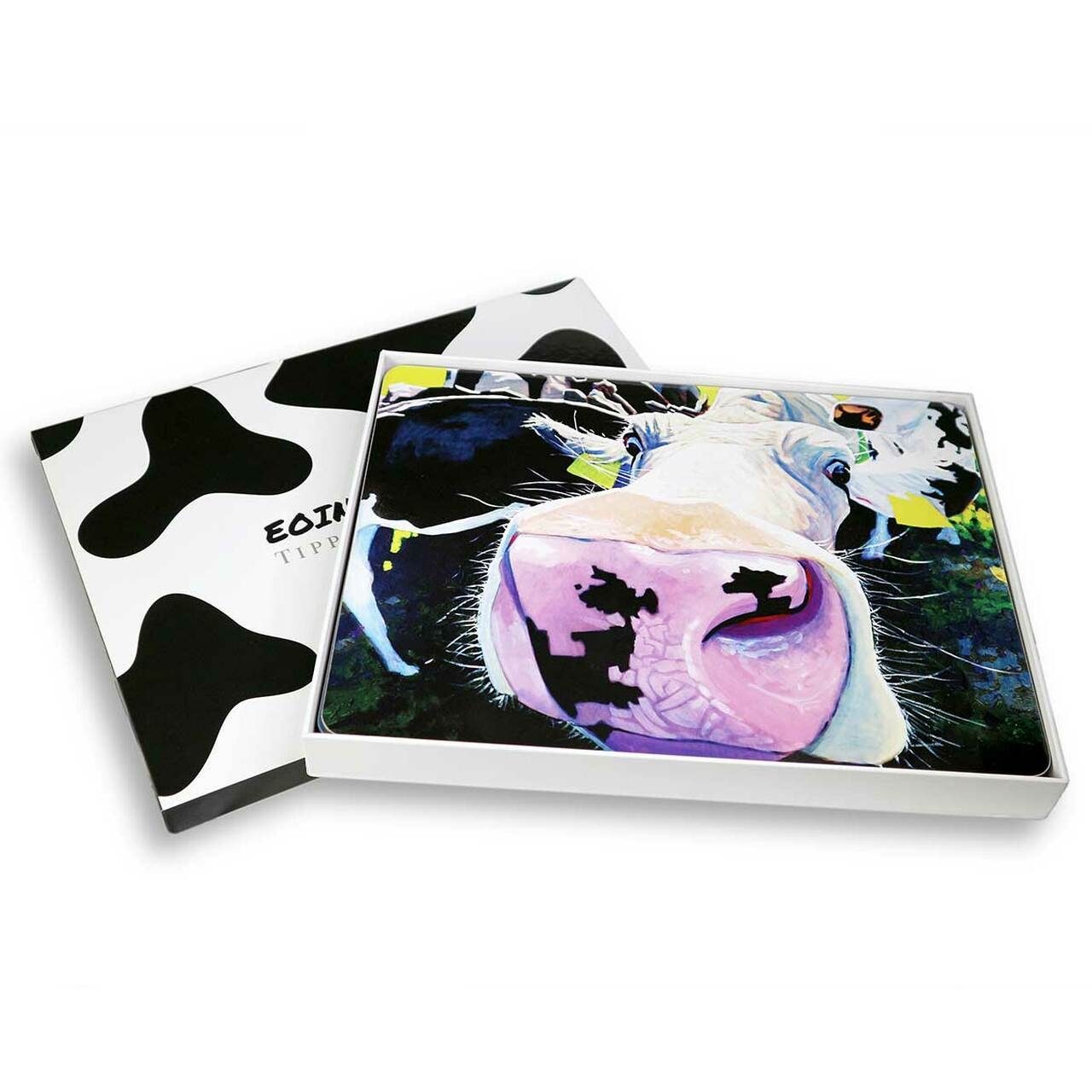 EOIN O'CONNOR SET OF 6 PLACEMATS COW