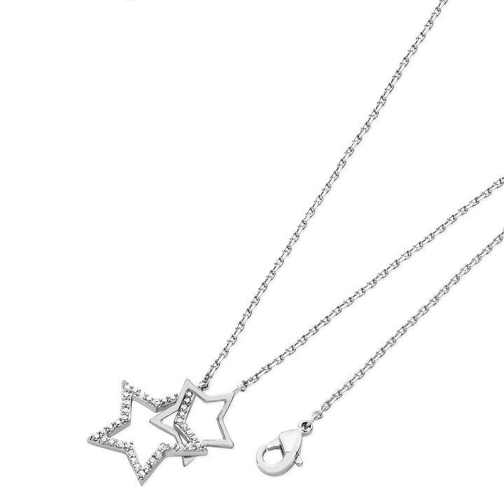 TIPPERARY STAR INTERLOCKING PENDANT SILVER