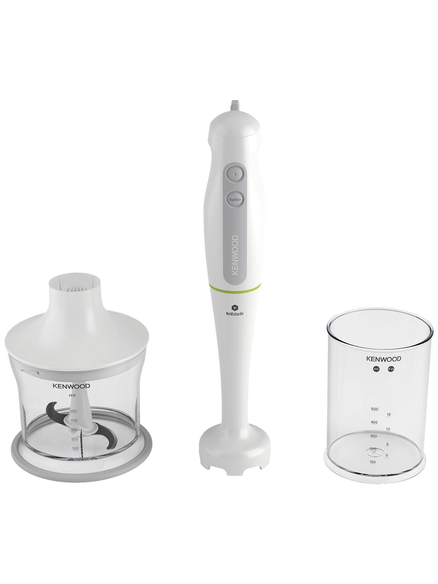 TRIBLADE SYSTEM HAND BLENDER WHITE 600W