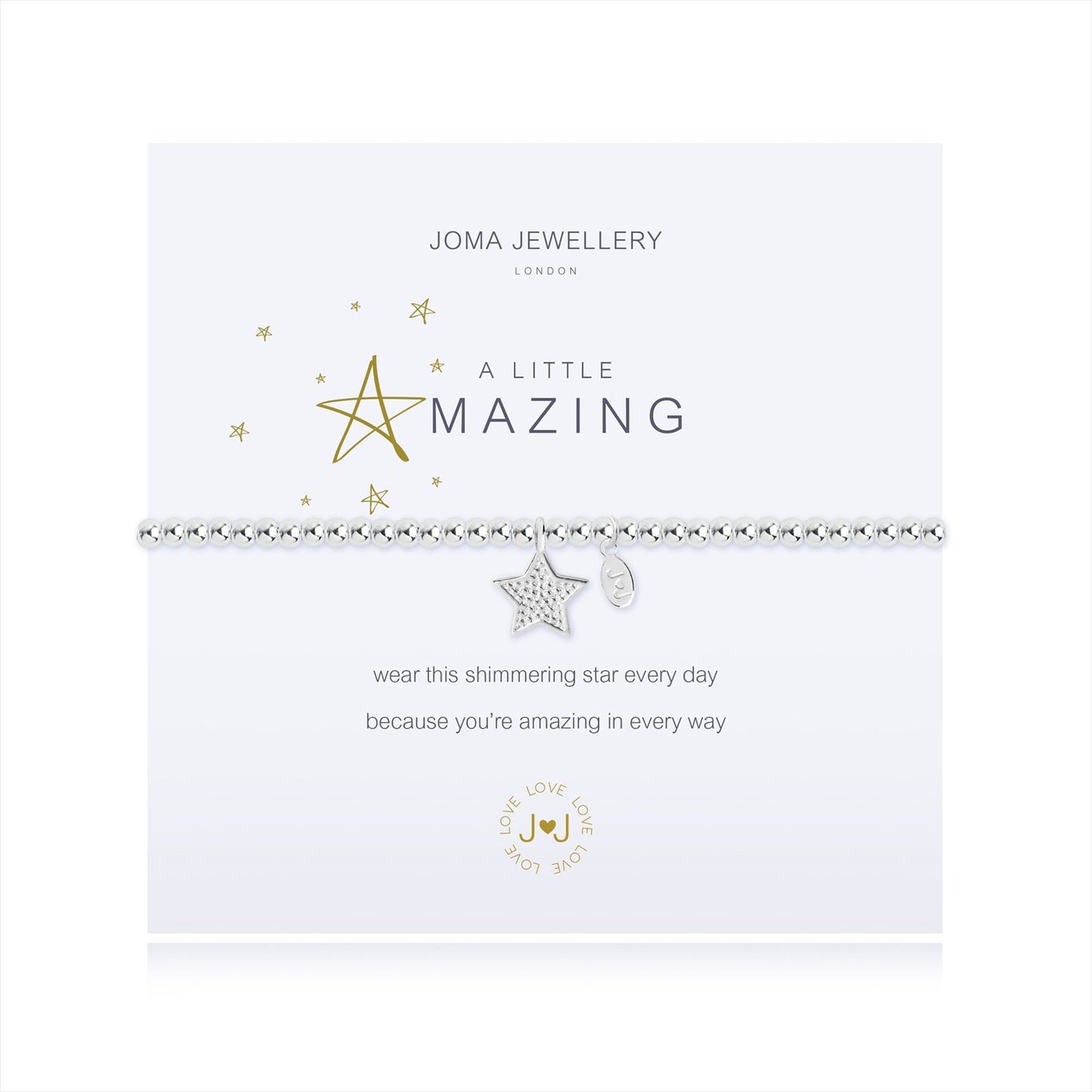 JOMA 'A LITTLE AMAZING' BRACELET - SILVER