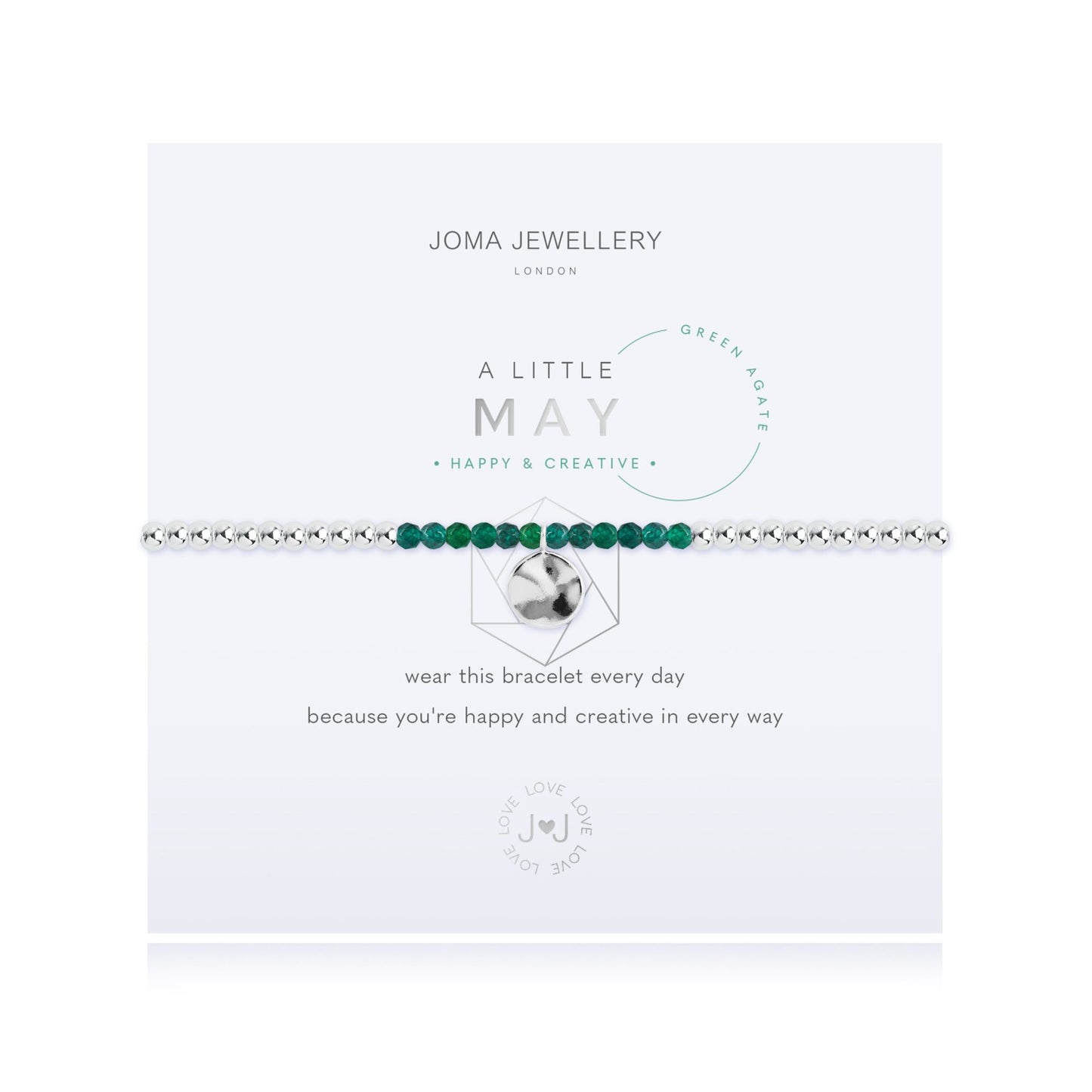 JOMA A LITTLE BIRTHSTONE MAY GREEN