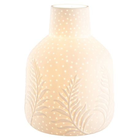 BELLEEK PALM FROND LUMINARIE