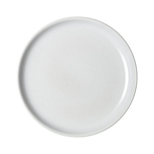 DENBY INTRO STONE WHITE COUPE DINNER PLATE