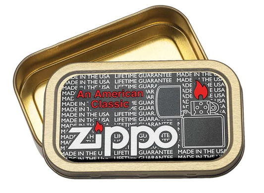 ZIPPO 3D 1 OUNCE TABACCO TIN