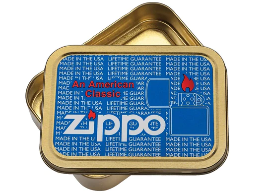 ZIPPO 3D 2 OUNCE TABACCO TIN