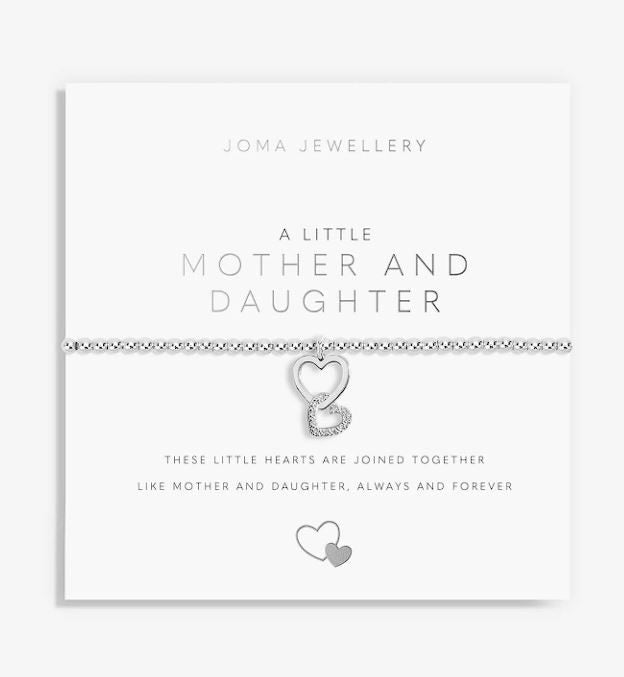 JOMA A LITTLE MOTHER AND DAUGHTER SILVER BRACELET