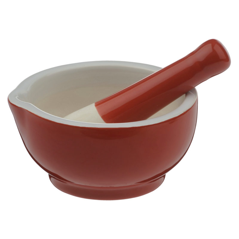 SCOOP! MORTAR & PESTLE RED