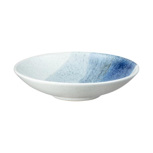 DENBY STUDIO BLUE ACCENT MEDIUM SERVING BOWL