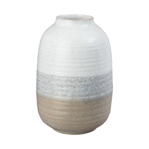 DENBY KILN LARGE BARREL VASE (BOXED)