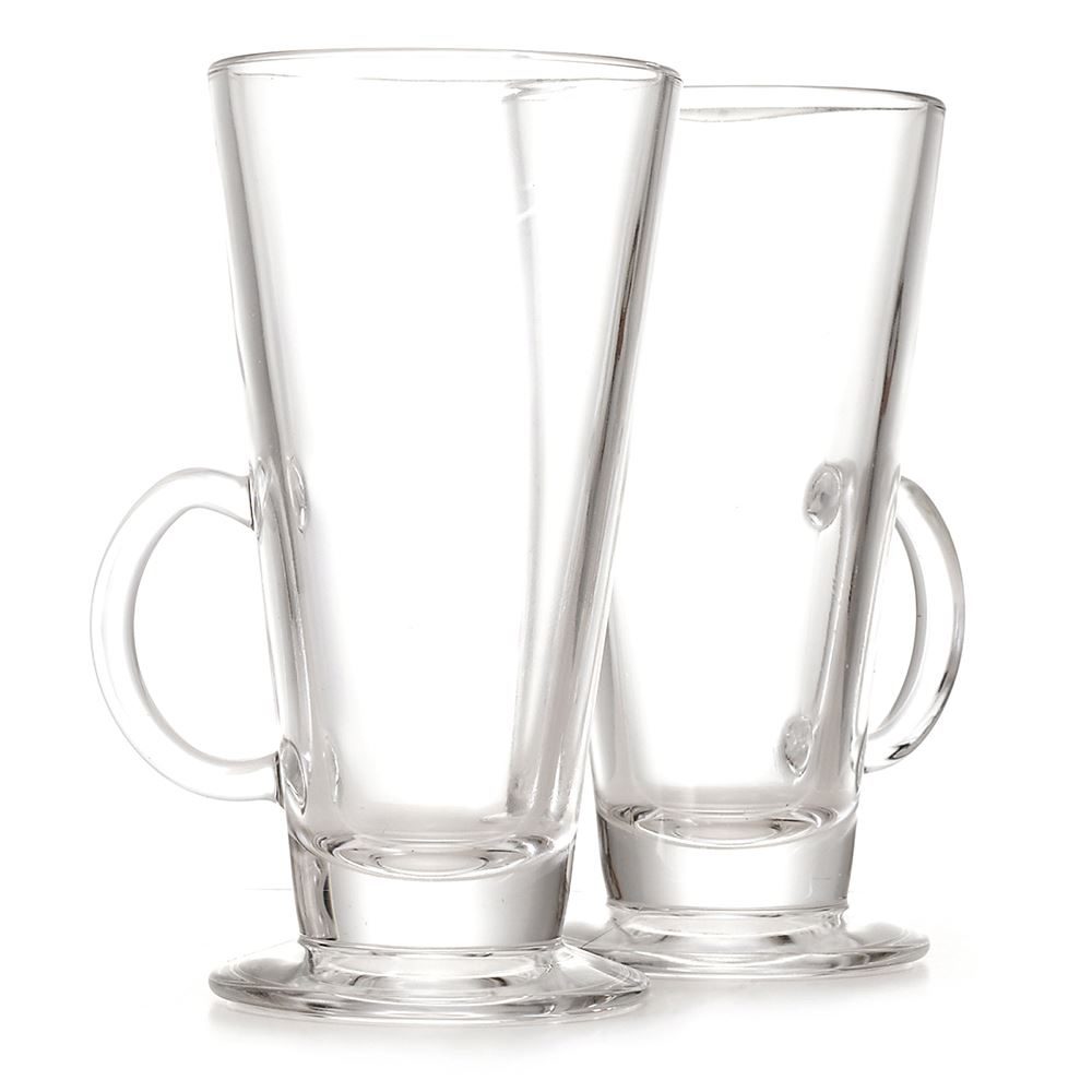 EDDINGTONS LATTE GLASSES TWIN PACK