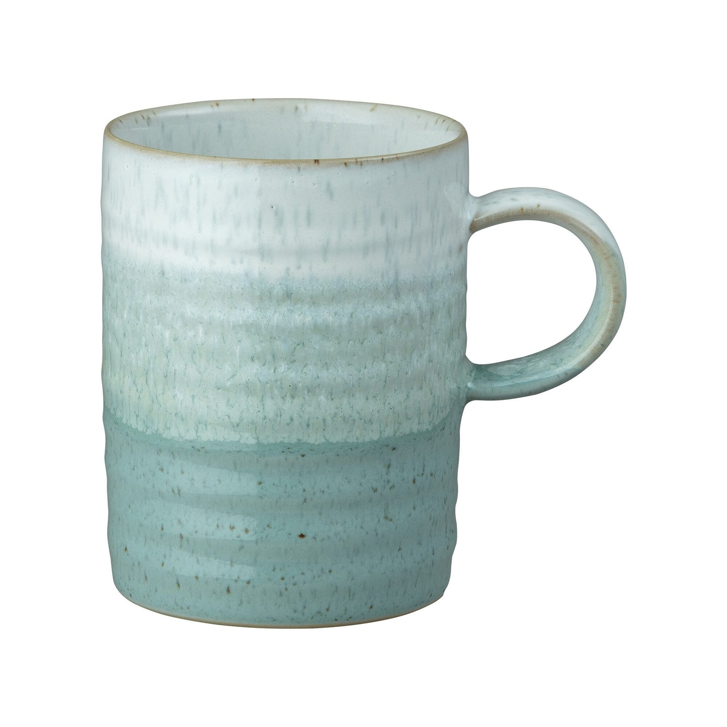 DENBY KILN GREEN RIDGED MUG