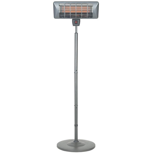 LA HACIENDA GREY SERIES STANDING QUARTZ HEATER