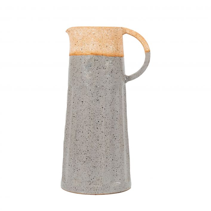 GALLERY CALLOW PITCHER VASE SLATE NATURAL