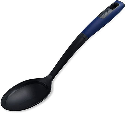 PRESTIGE 2IN1 KITCHEN TOOLS SOLID SPOON WITH SILICONE EGDE G