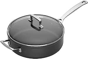 LE CREUSET TOUGHENED NON-STICK OPEN SAUTE PAN - 26CM (WITH GLASS LID)