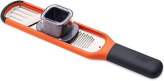 JOSEPH JOSEPH HANDI-GRATE 2-IN-1 MINI GRATER AND SLICER ORANGE