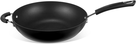 CIRCULON TOTAL HARD ANODISED WOK WITH HANDLE 30CM