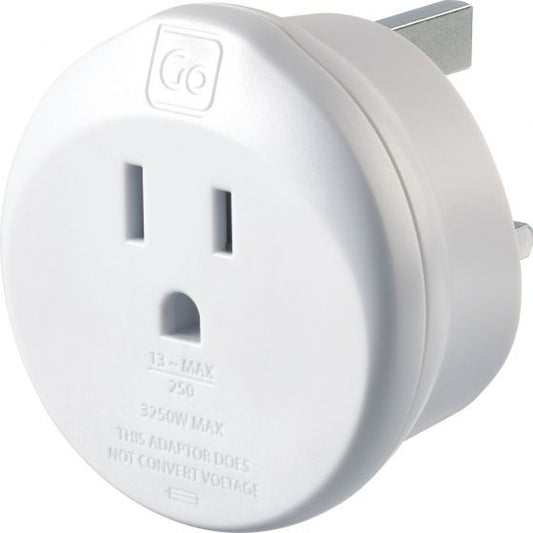 GO TRAVEL USA-UK ADAPTOR