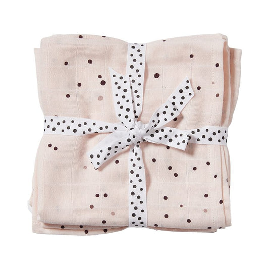 DONE BY DEER SWADDLE 2-PACK DREAMY DOTS